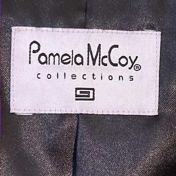 Pamela McCoy Black Studded exquisite leather jacket - Picture 11 of 13